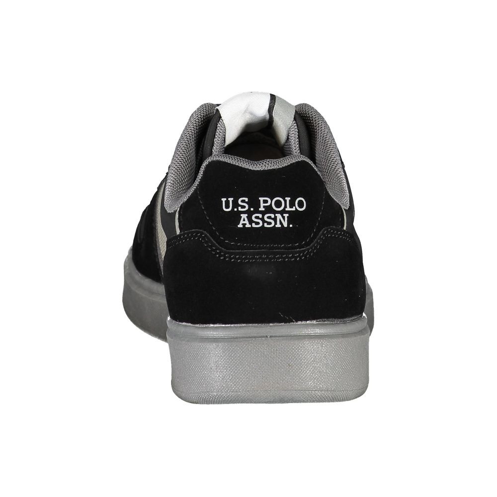 U.S. POLO ASSN. Black Polyester Sneaker