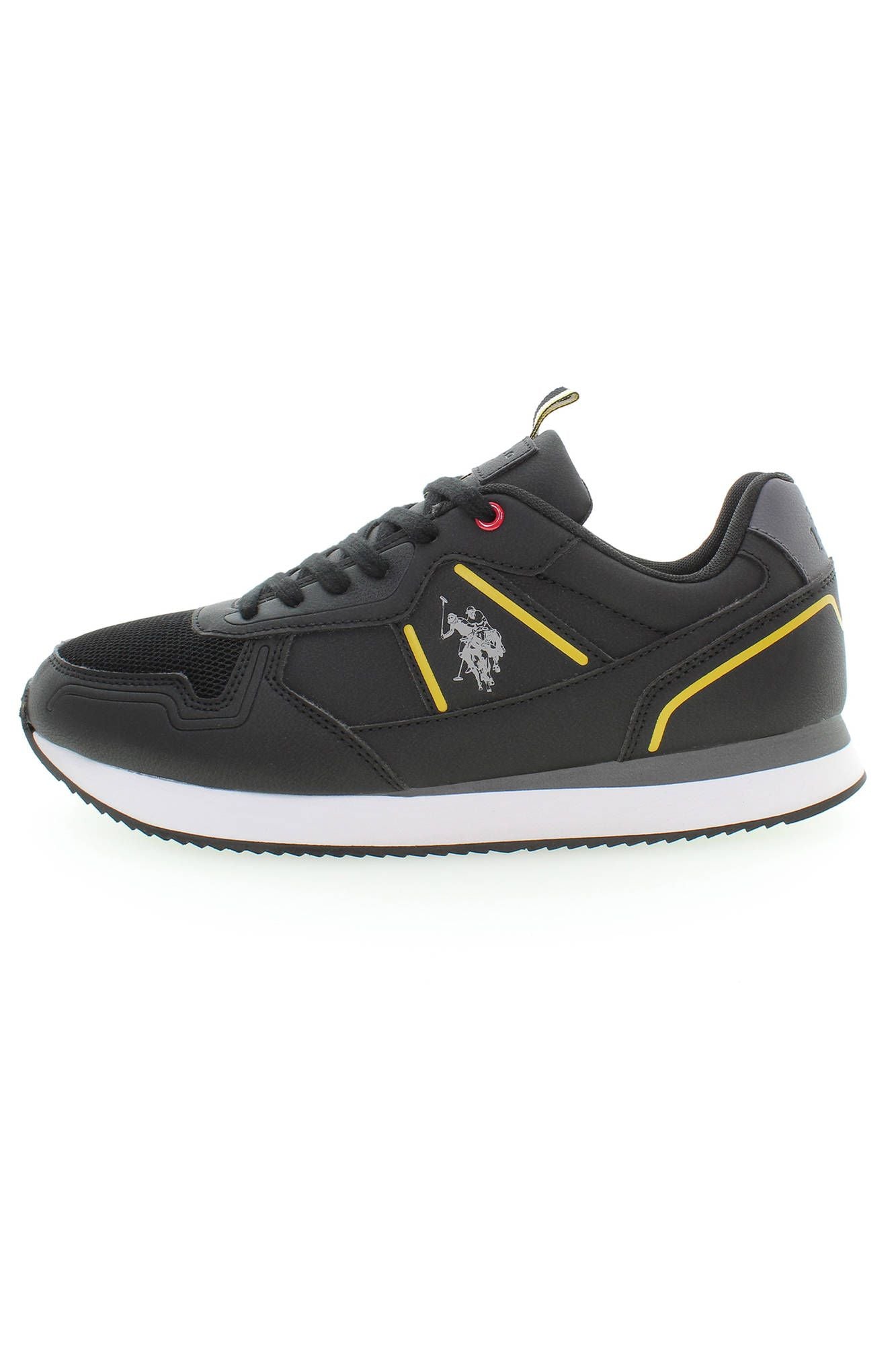 U.S. POLO ASSN. Black Polyester Sneaker