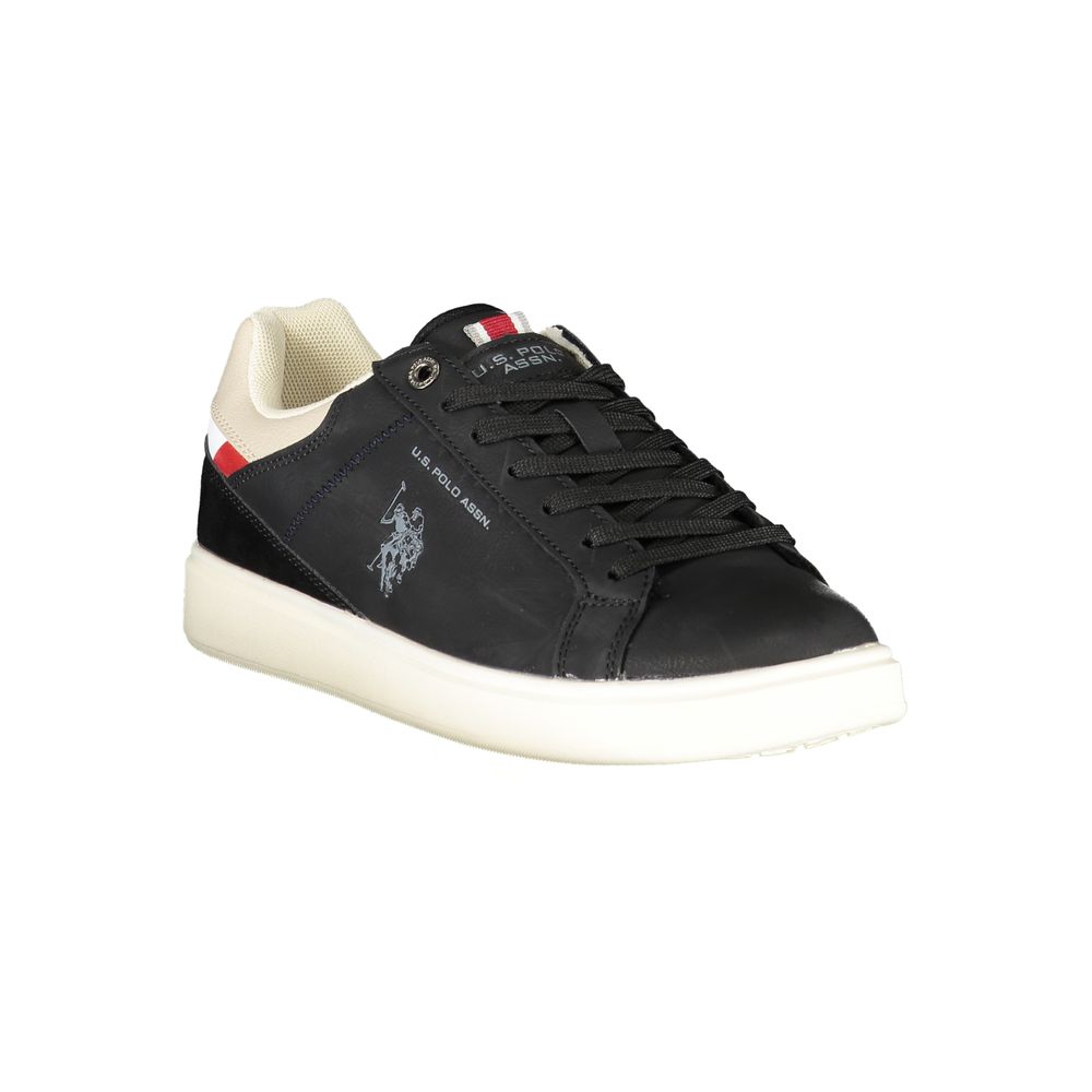 U.S. POLO ASSN. Black Polyester Sneaker