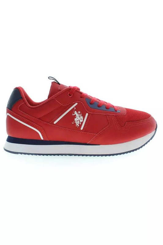 U.S. POLO ASSN. Pink Polyester Sneaker