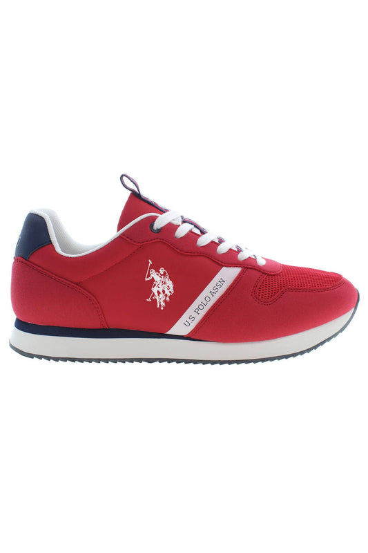 U.S. POLO ASSN. Pink Polyester Sneaker