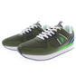 U.S. POLO ASSN. Green Polyester Sneaker