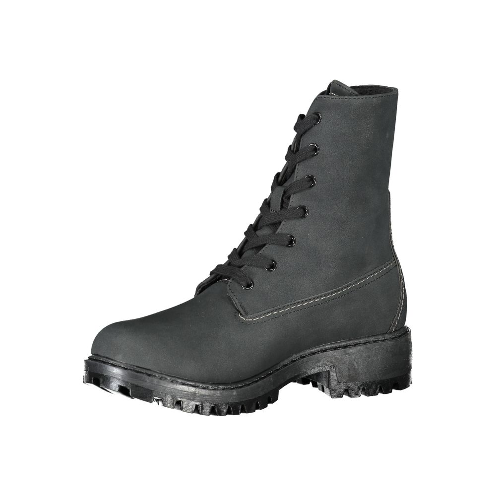 U.S. POLO ASSN. Black Polyester Boot