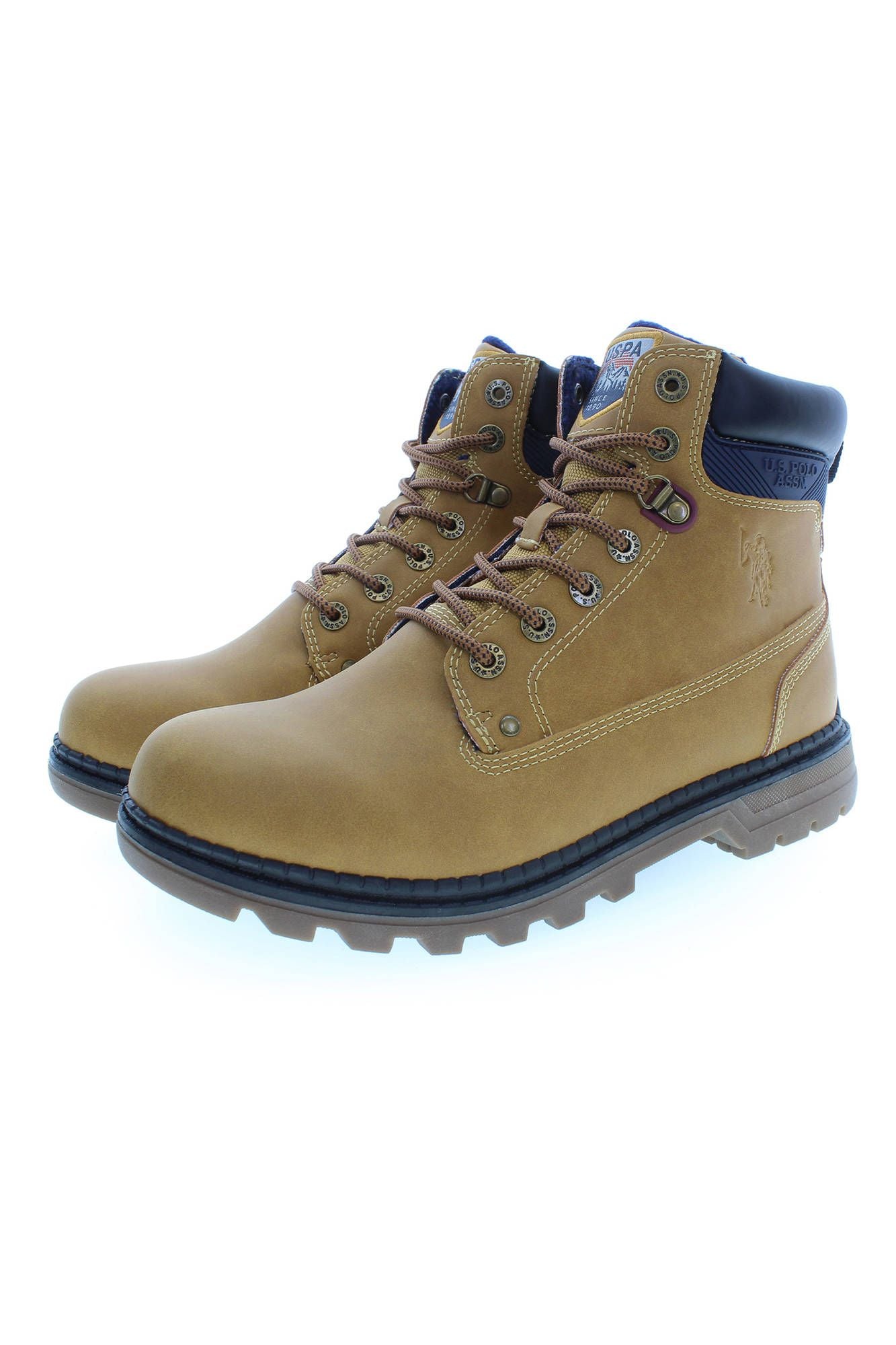 U.S. POLO ASSN. Beige Polyester Boot