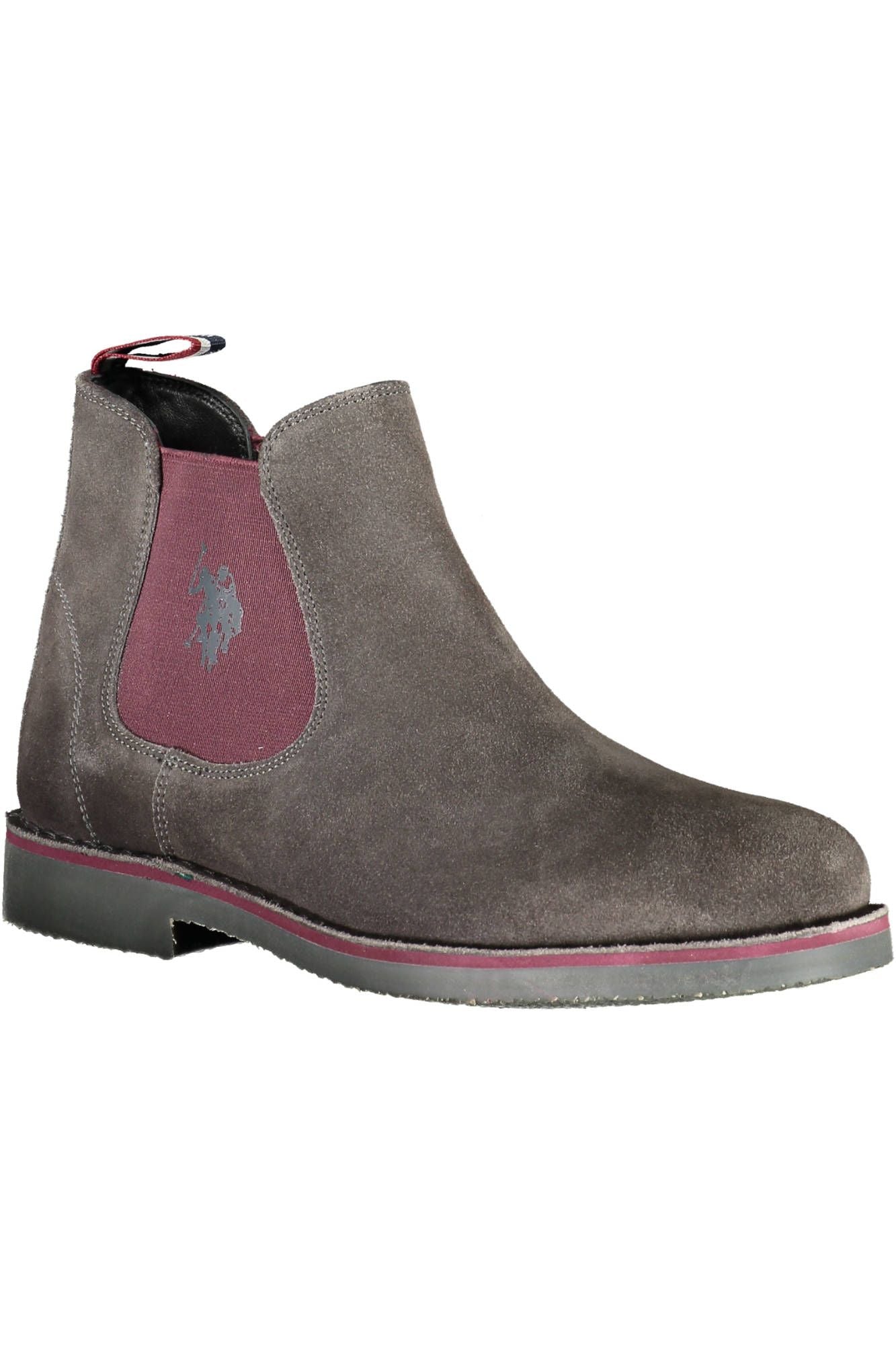 U.S. POLO ASSN. Gray Polyester Boot