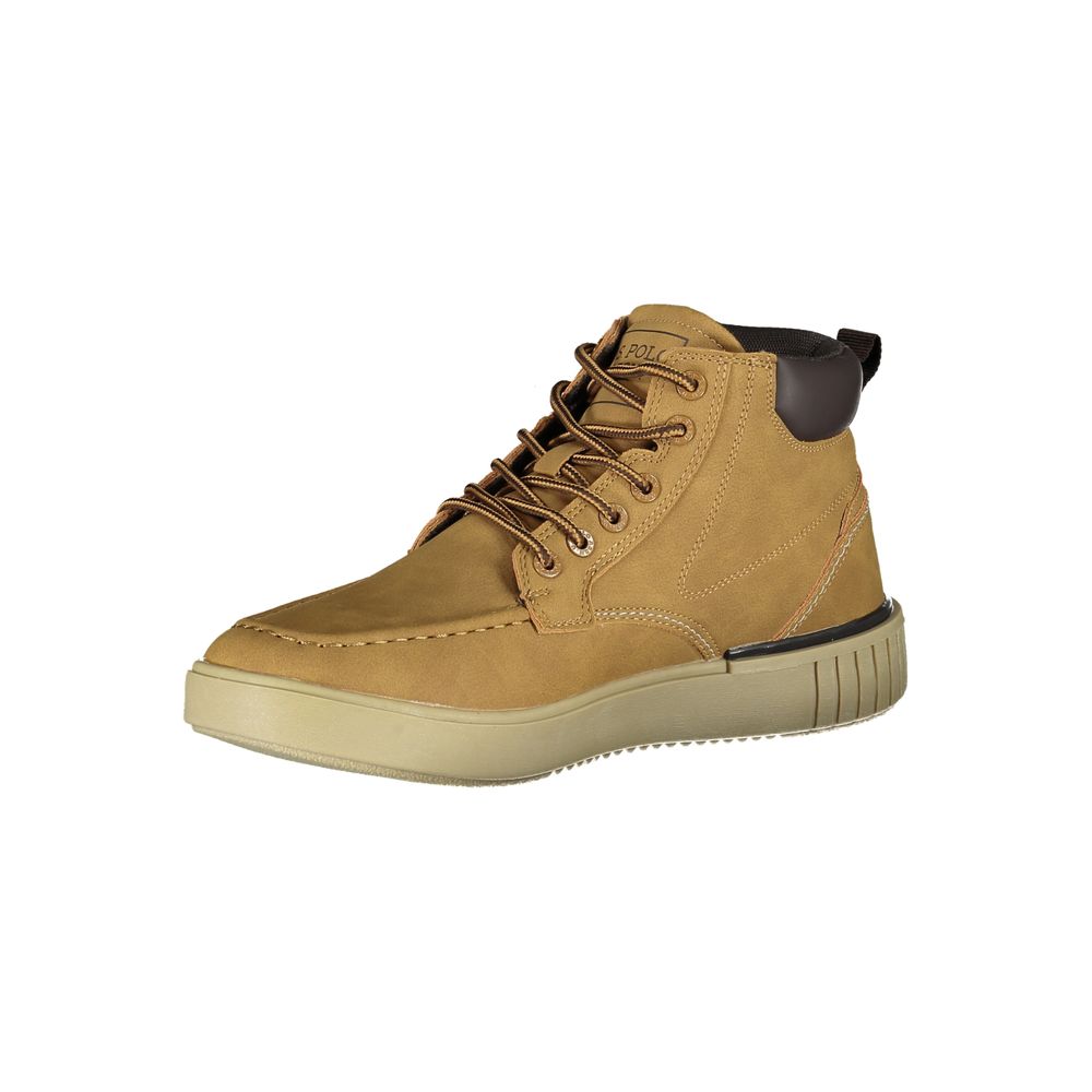 U.S. POLO ASSN. Brown Polyester Boot