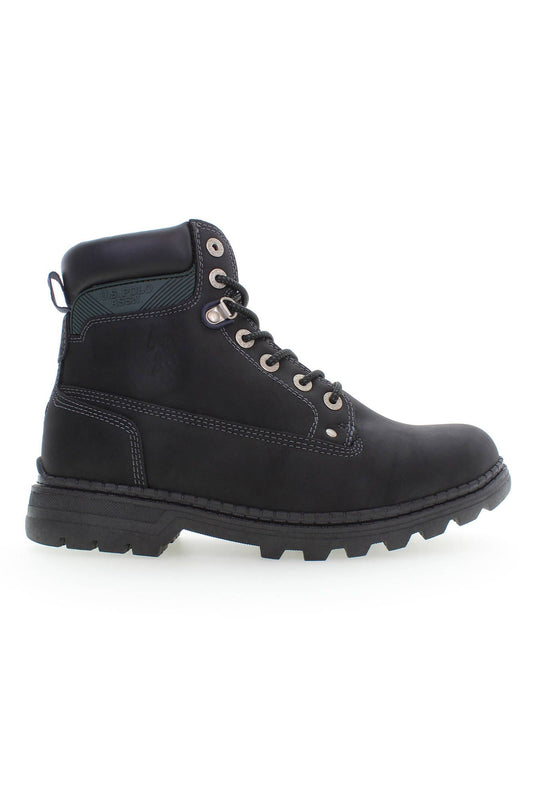 U.S. POLO ASSN. Black Polyester Boot