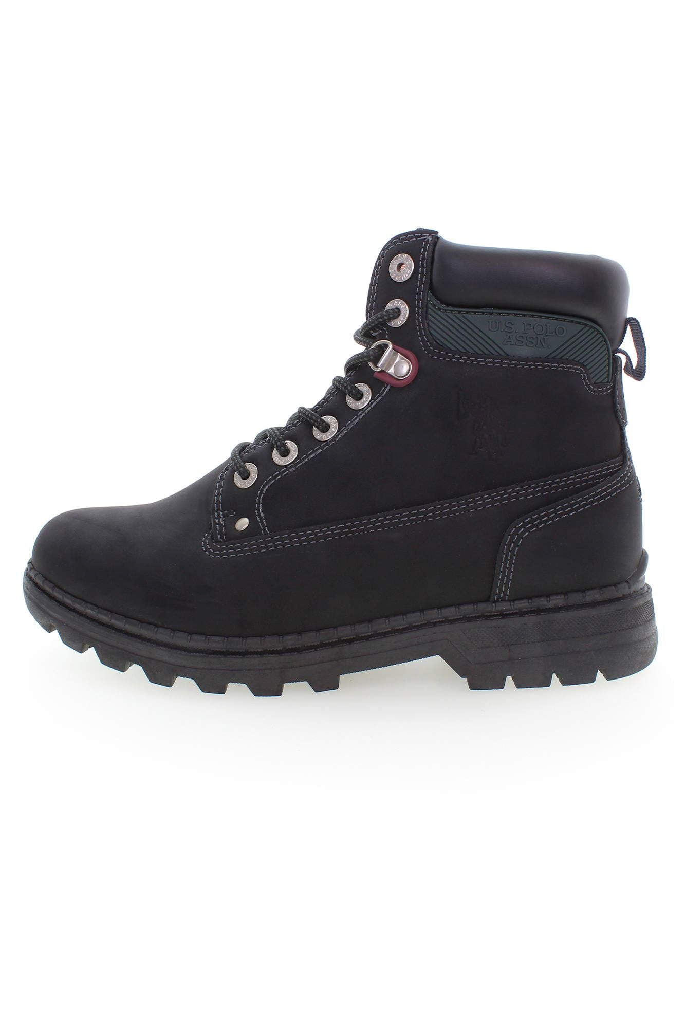 U.S. POLO ASSN. Black Polyester Boot