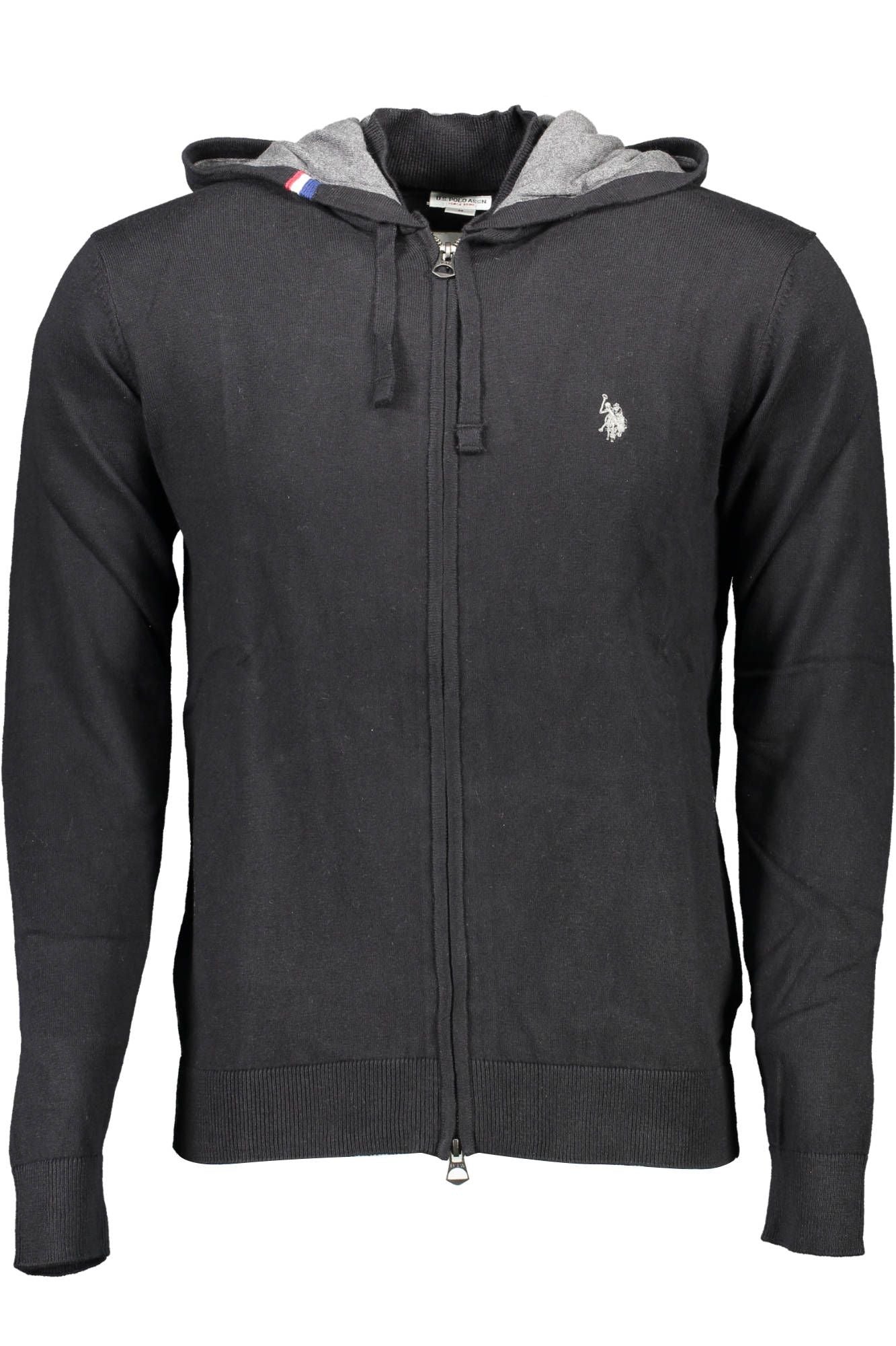 U.S. POLO ASSN. Black Cotton Sweater