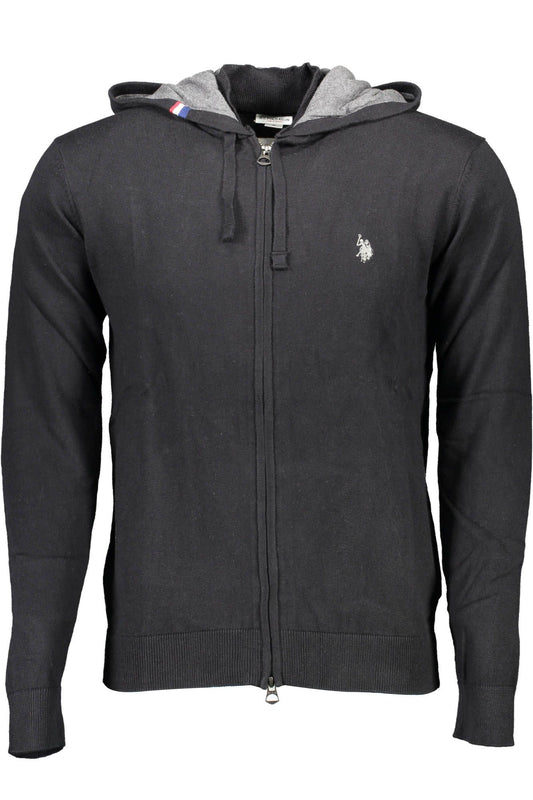 U.S. POLO ASSN. Black Cotton Sweater