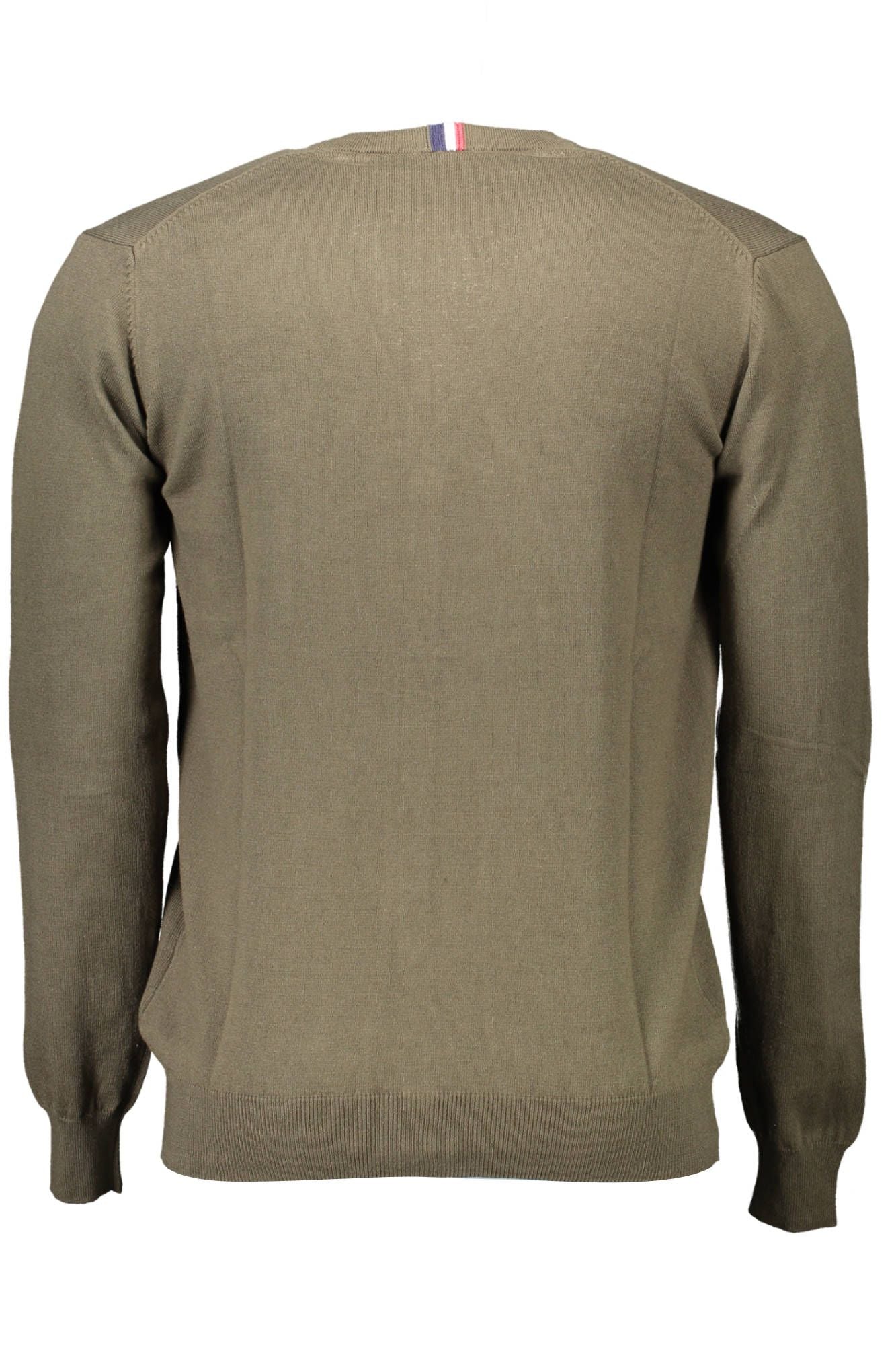 U.S. POLO ASSN. Green Cotton Sweater