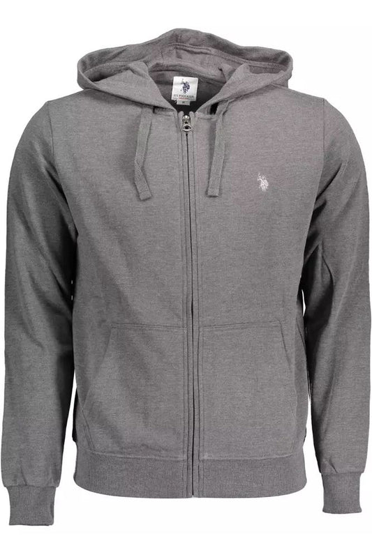 U.S. POLO ASSN. Gray Cotton Sweater