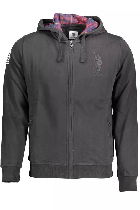 U.S. POLO ASSN. Black Cotton Sweater