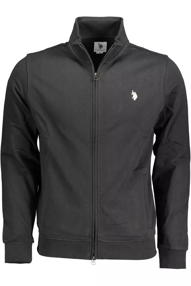 U.S. POLO ASSN. Black Cotton Sweater