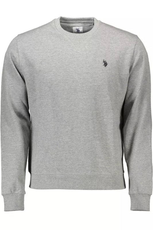 U.S. POLO ASSN. Gray Cotton Sweater