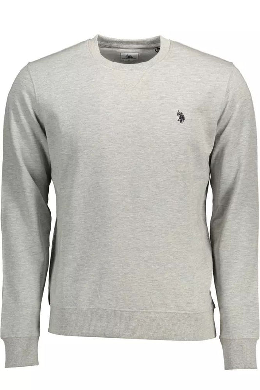 U.S. POLO ASSN. Gray Cotton Sweater