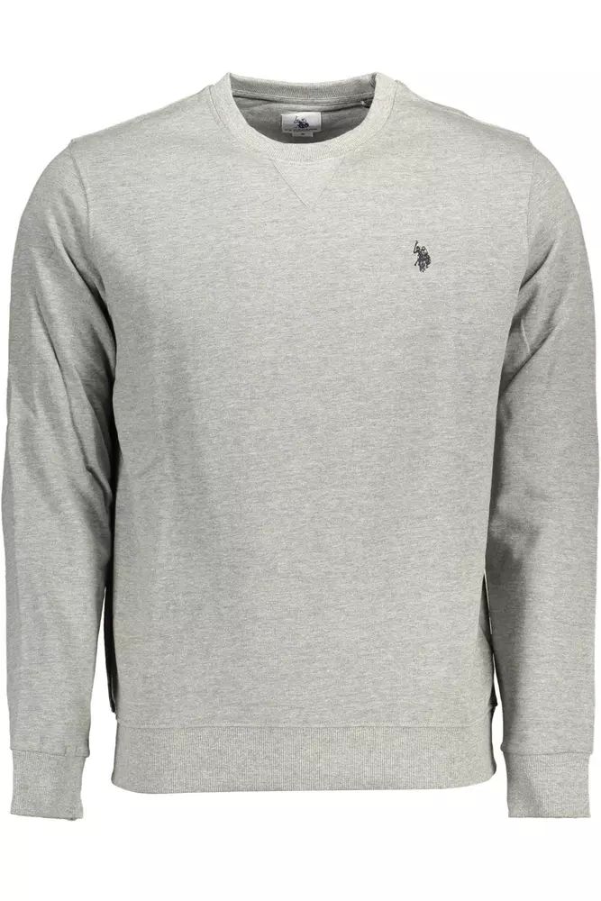 U.S. POLO ASSN. Gray Cotton Sweater