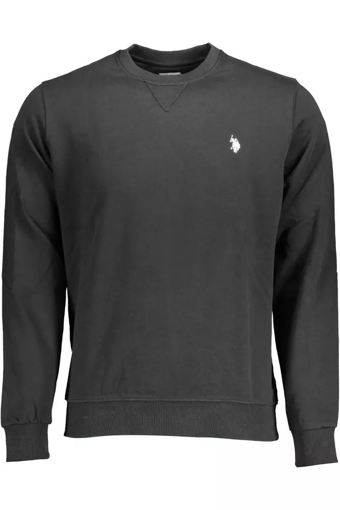 U.S. POLO ASSN. Black Cotton Sweater