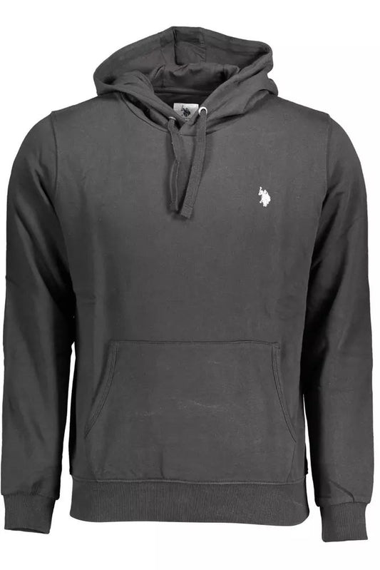 U.S. POLO ASSN. Black Cotton Sweater