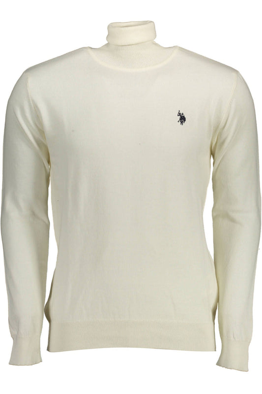 U.S. POLO ASSN. White Cotton Sweater