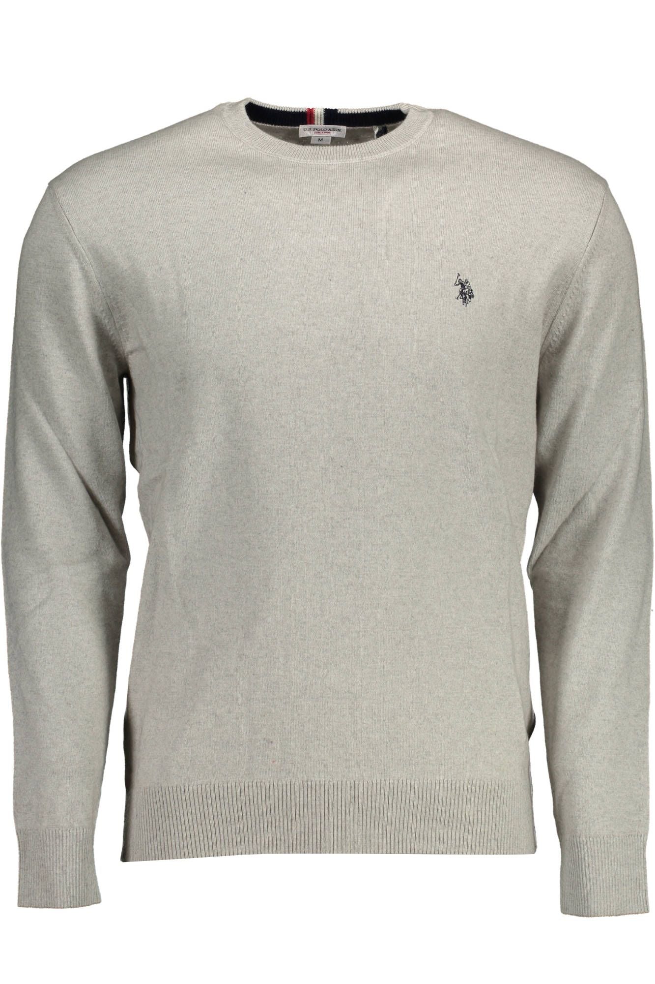 U.S. POLO ASSN. Gray Cotton Sweater