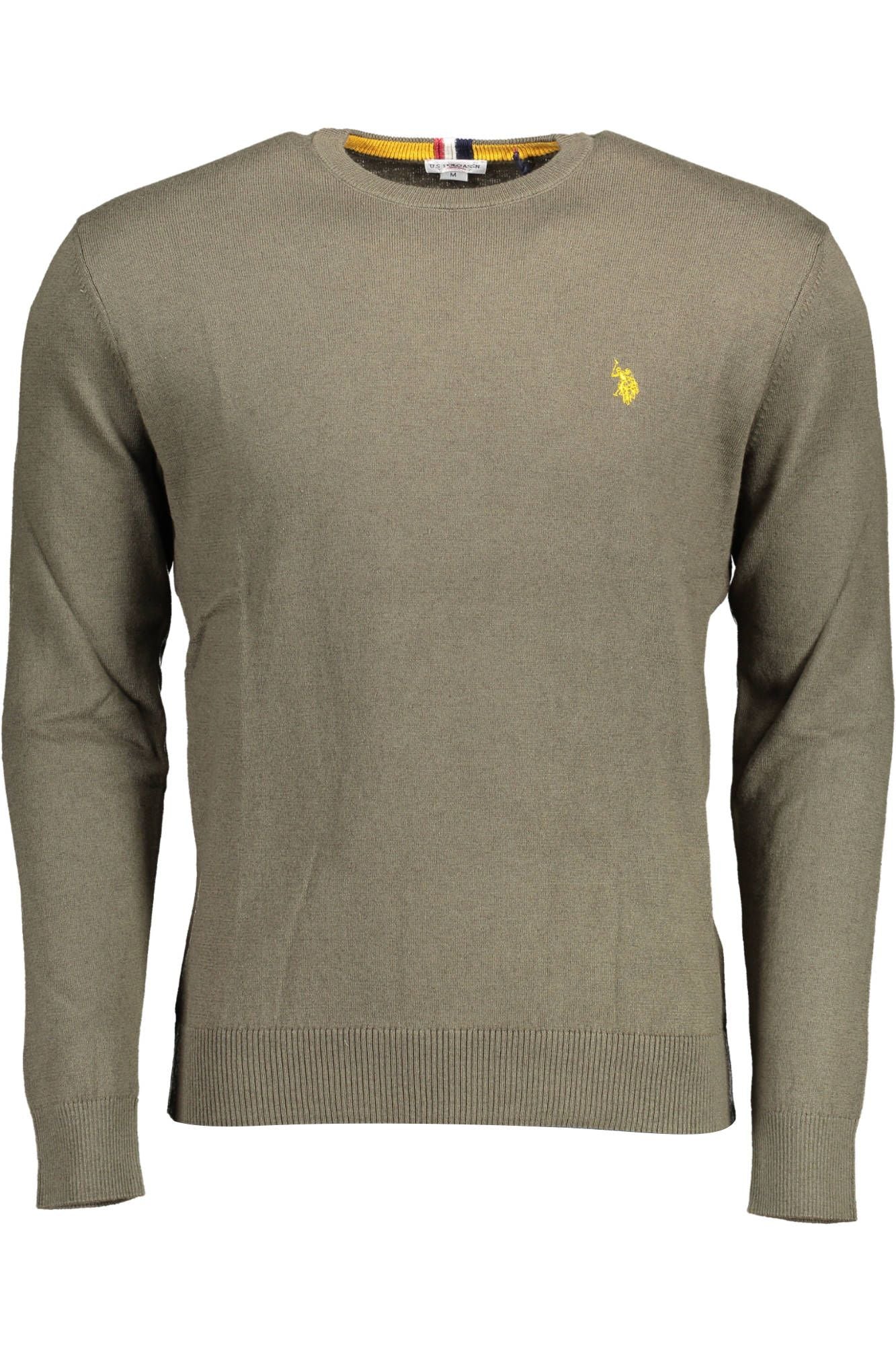 U.S. POLO ASSN. Green Cotton Sweater