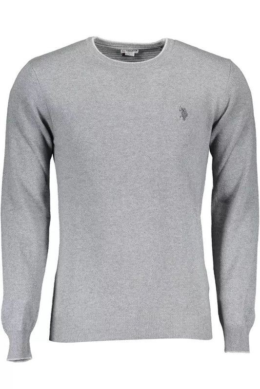 U.S. POLO ASSN. Gray Wool Sweater