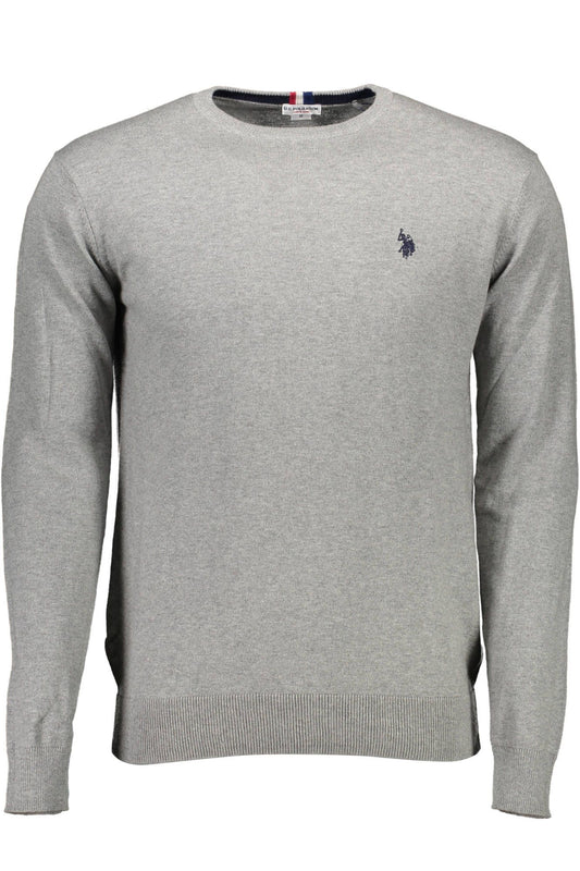 U.S. POLO ASSN. Gray Cotton Sweater