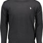 U.S. POLO ASSN. Black Cotton Sweater