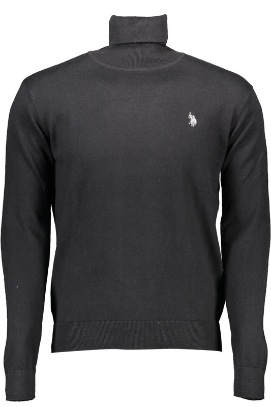 U.S. POLO ASSN. Black Cotton Sweater