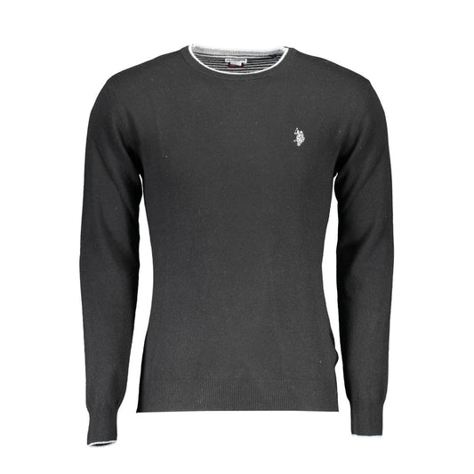 U.S. POLO ASSN. Black Wool Sweater