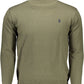 U.S. POLO ASSN. Green Cotton Sweater