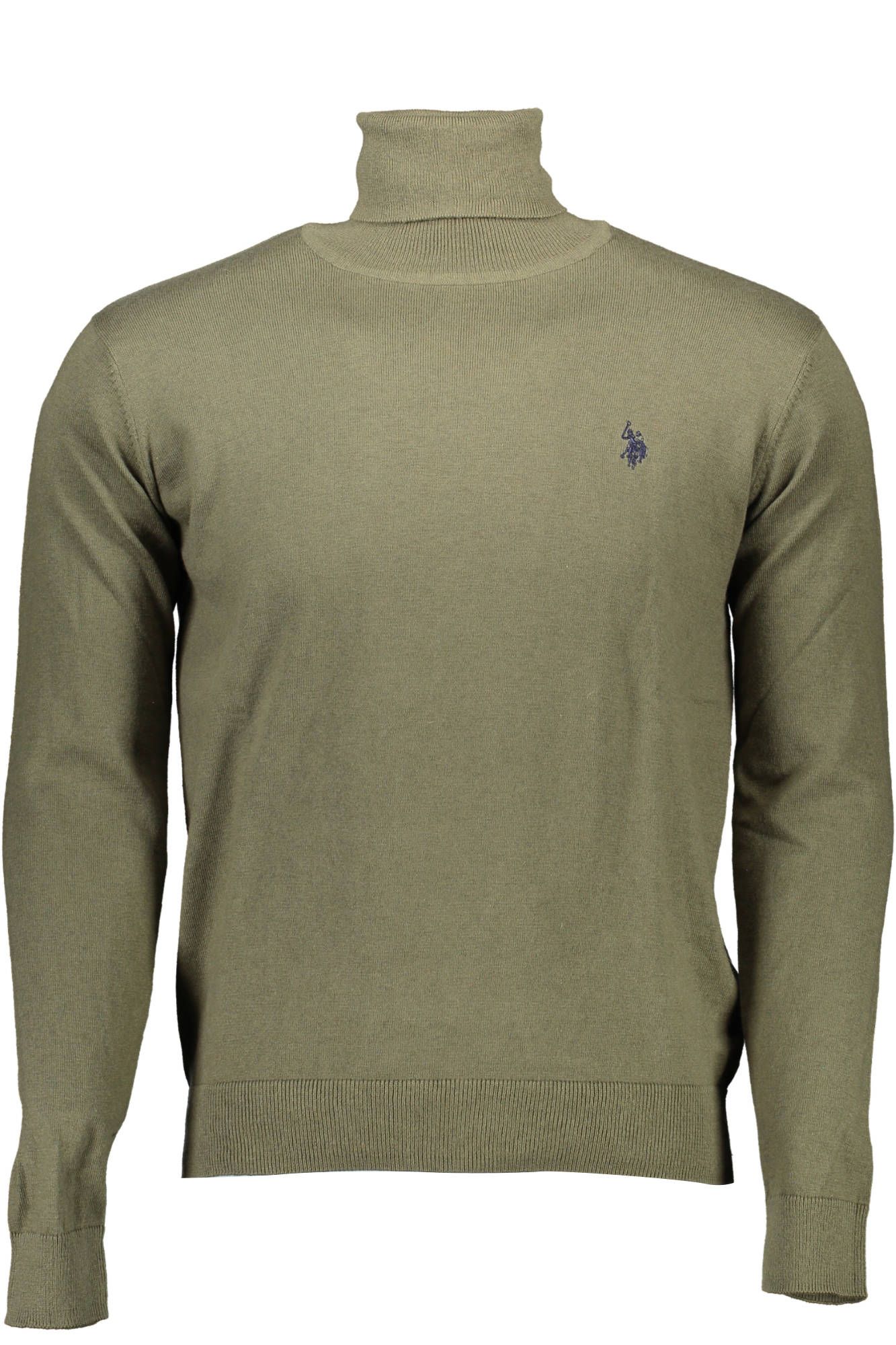 U.S. POLO ASSN. Green Cotton Sweater