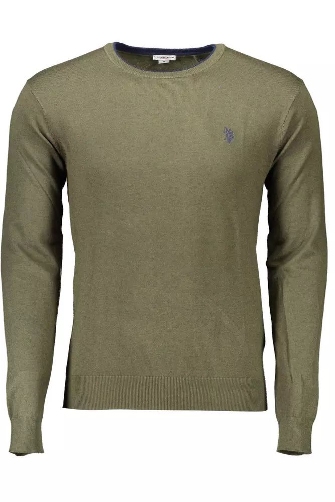 U.S. POLO ASSN. Green Wool Sweater