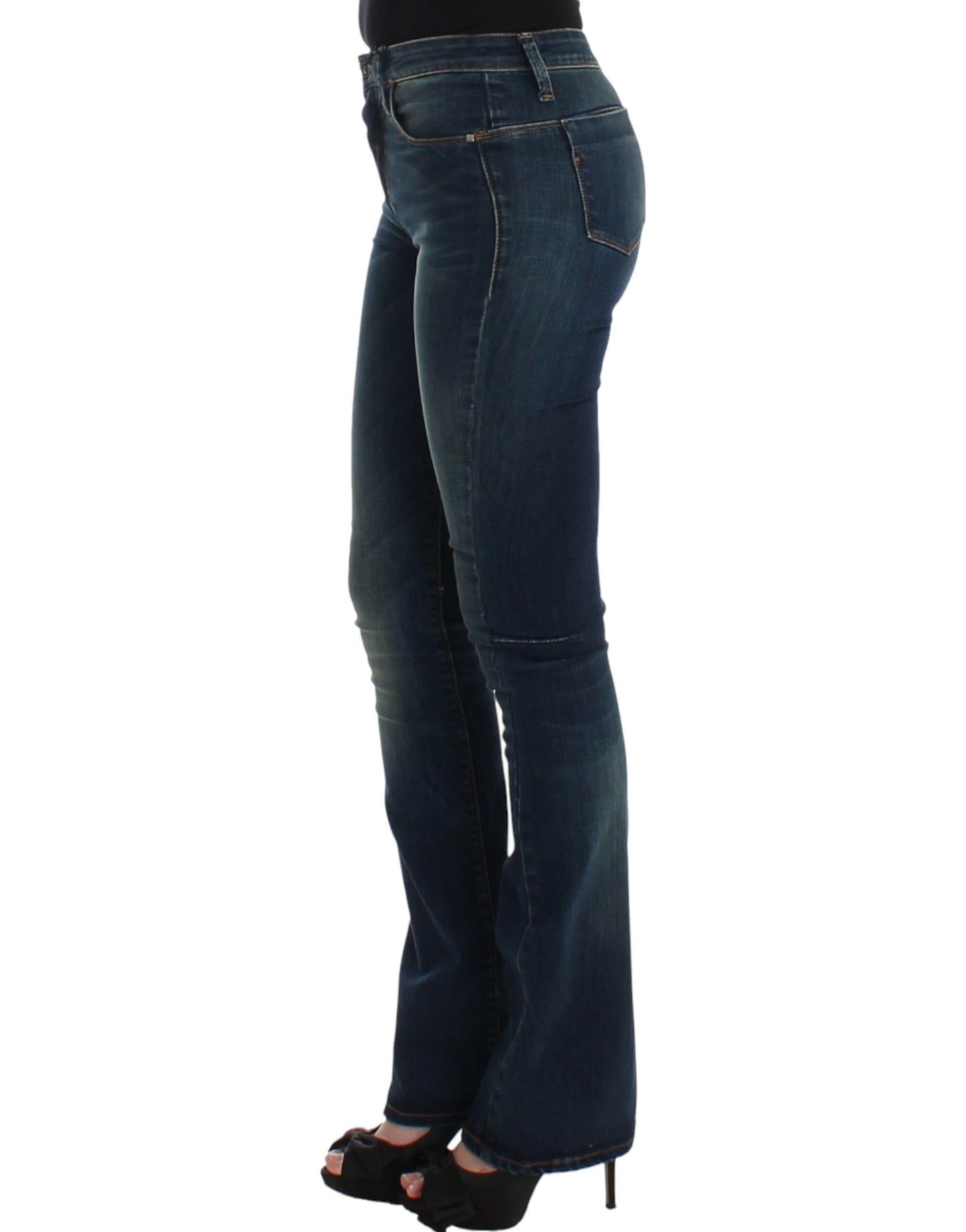 Costume National Blue straight leg jeans