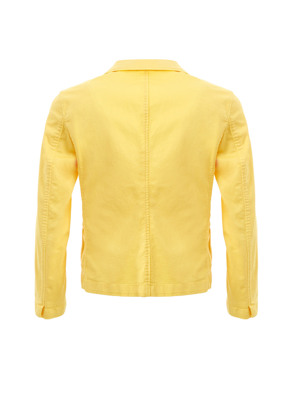 Lardini Yellow Cotton Jacket