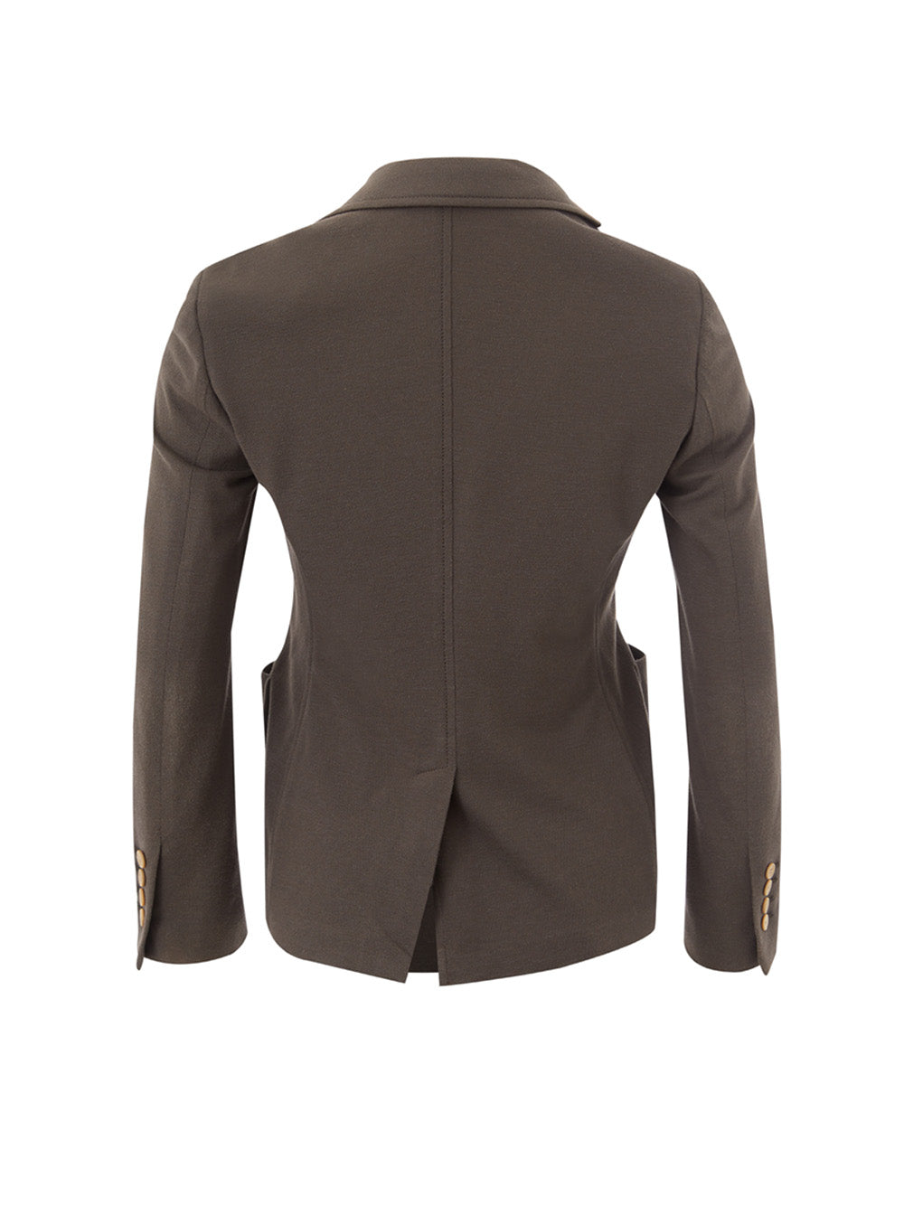 Lardini Taupe Two Bottons Cotton Jacket