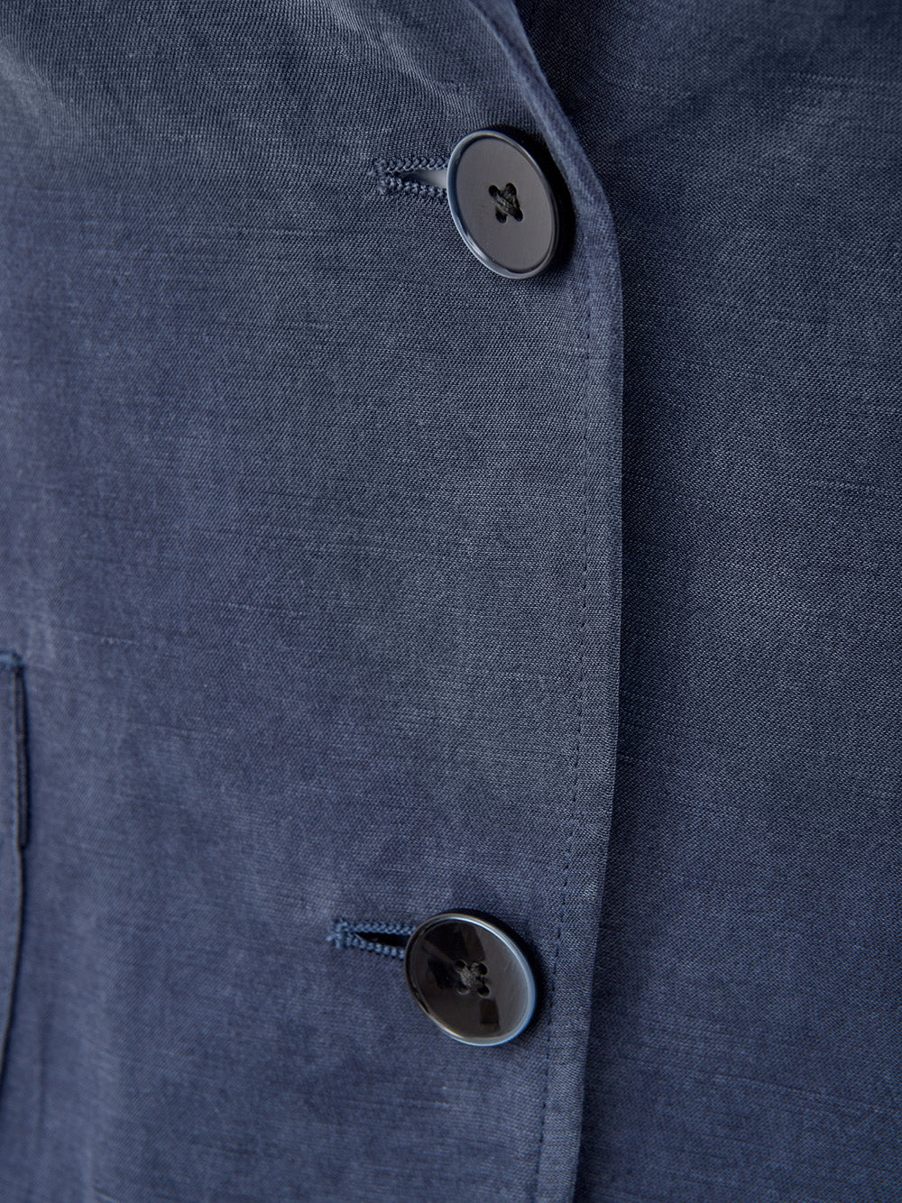 Lardini Blue Viscose Jacket