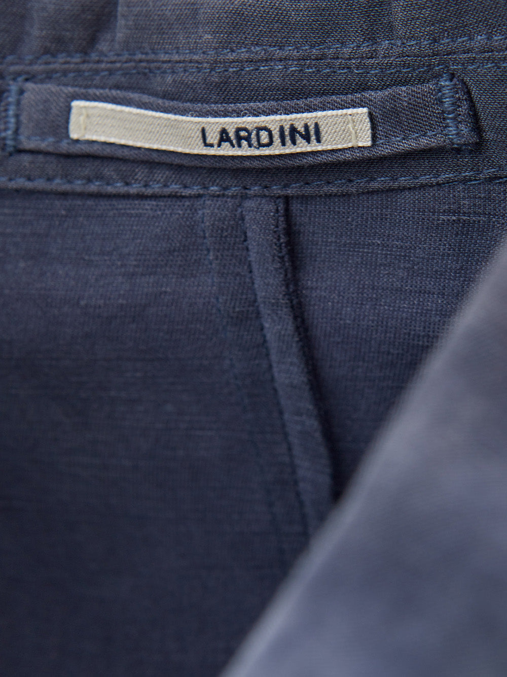 Lardini Blue Viscose Jacket