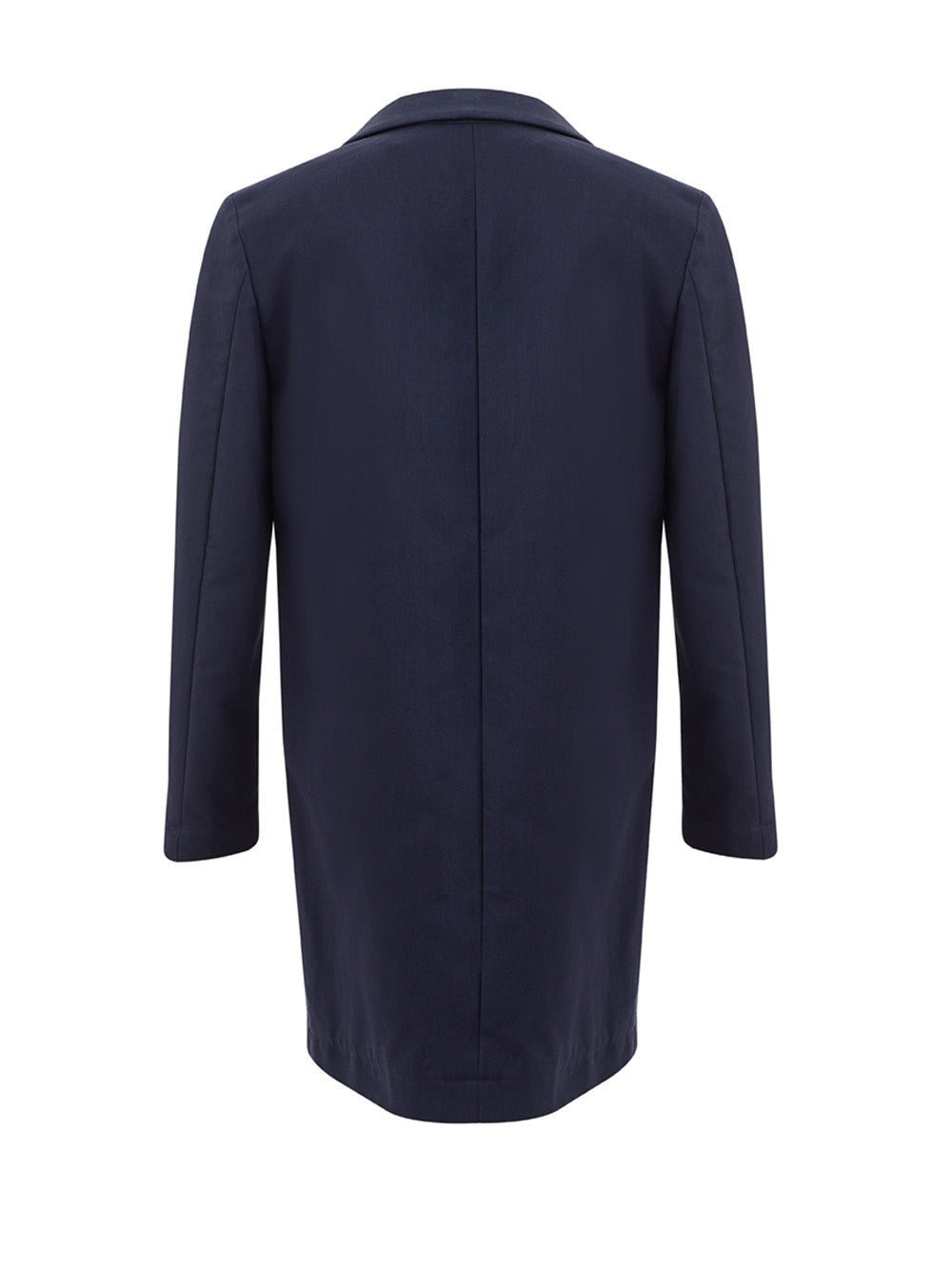 Lardini Blue Trench Cotton Coat