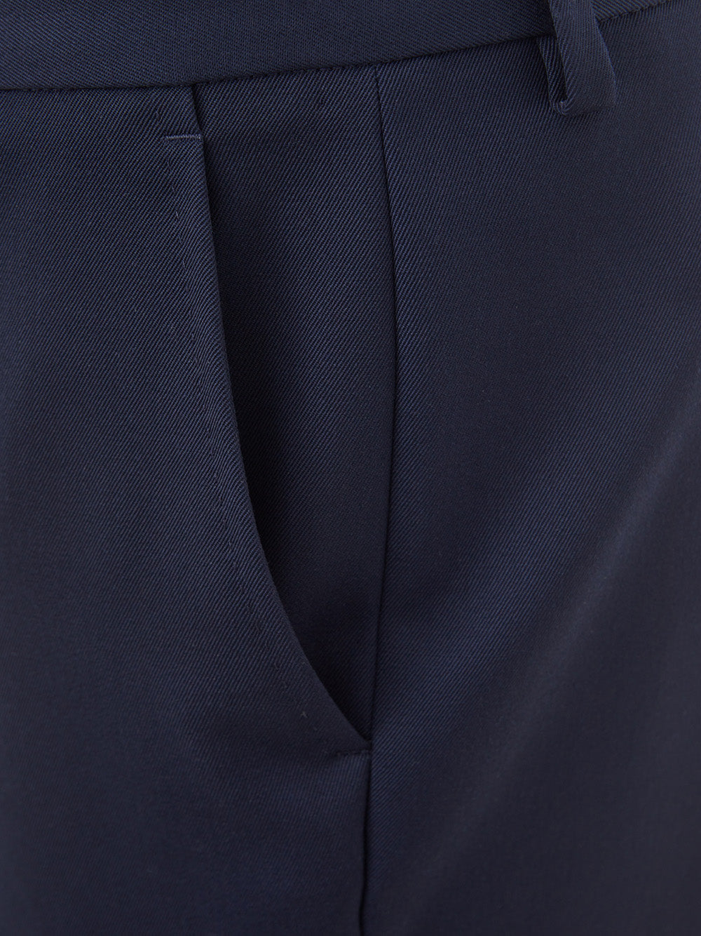 Lardini Blue Wool Trousers