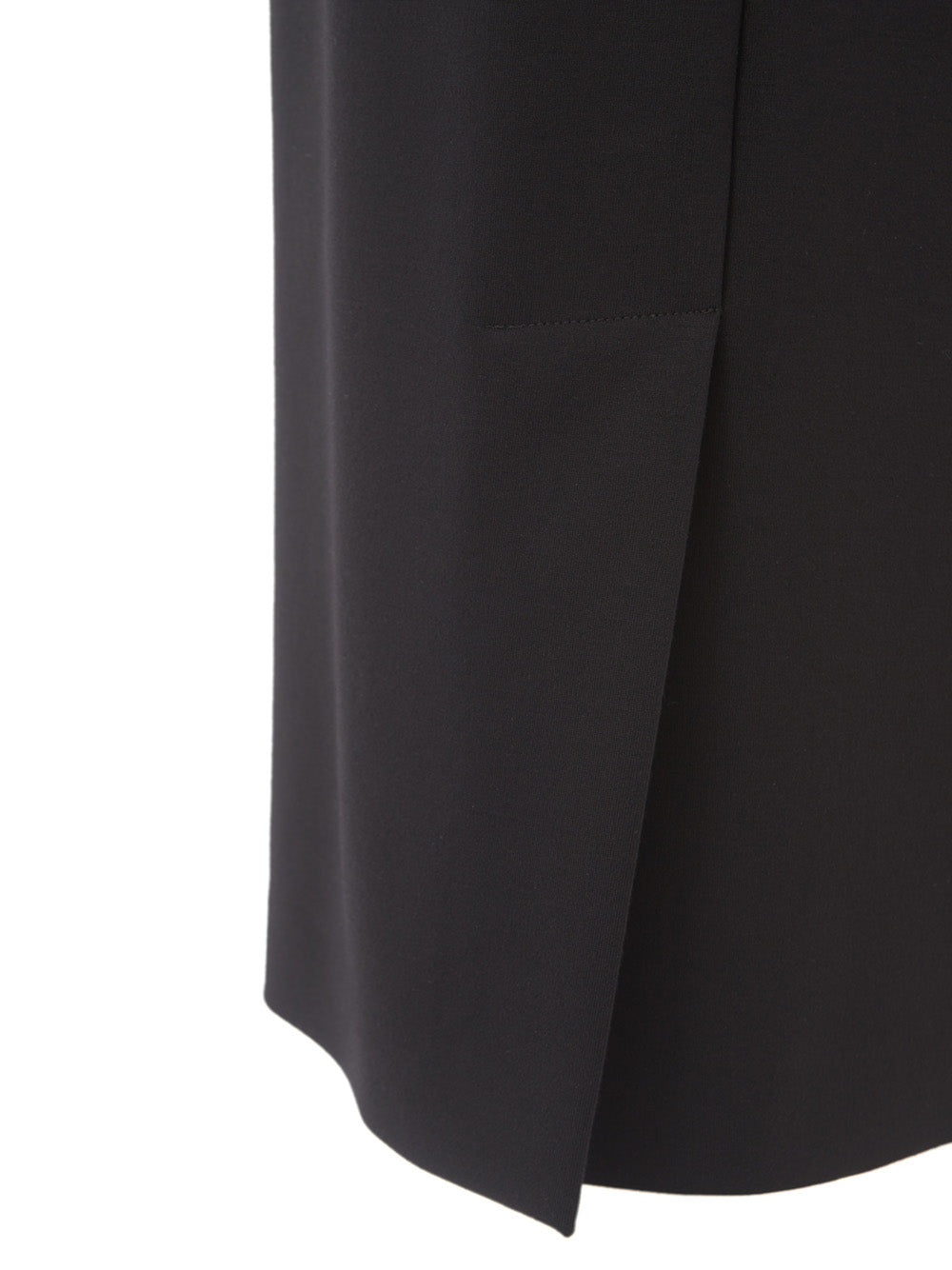 Lardini Black Viscose Skirt