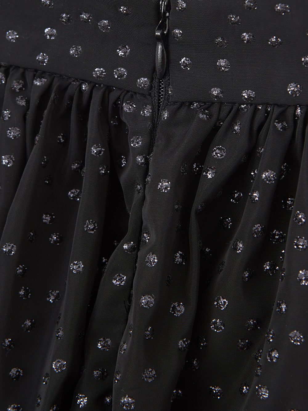 Lardini Black Flared Embellished Skirt