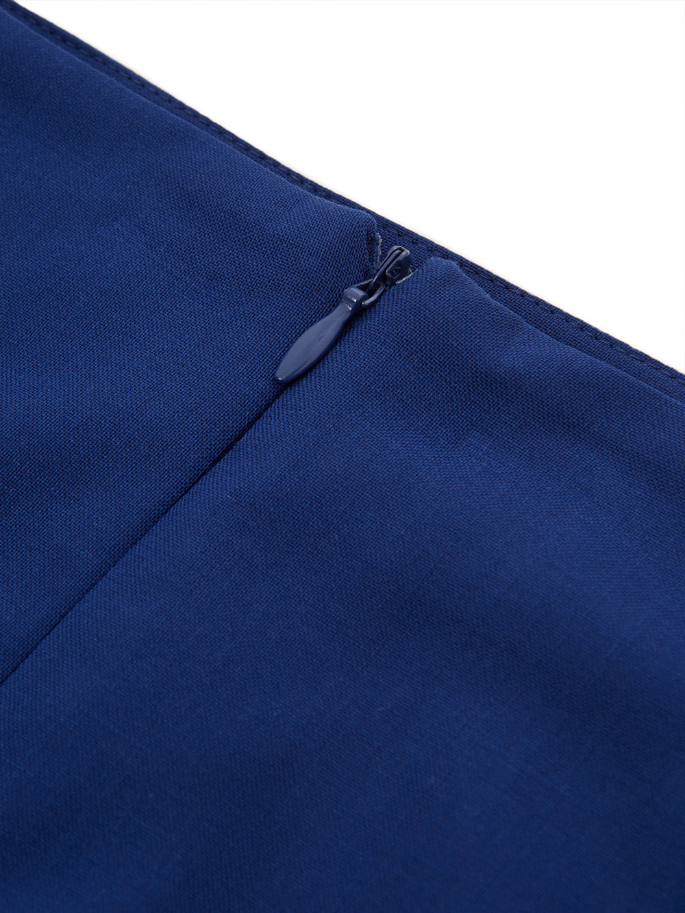 Lardini Blue Pencil Skirt in Wool