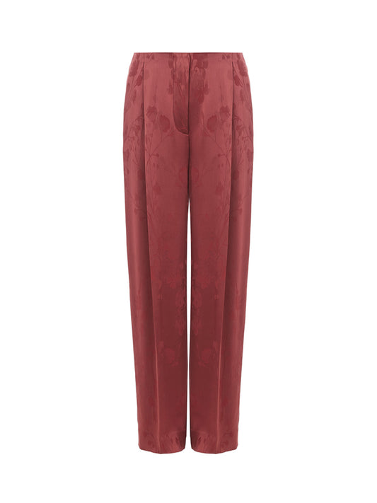 Lardini Bordeaux Palazzo Trousers