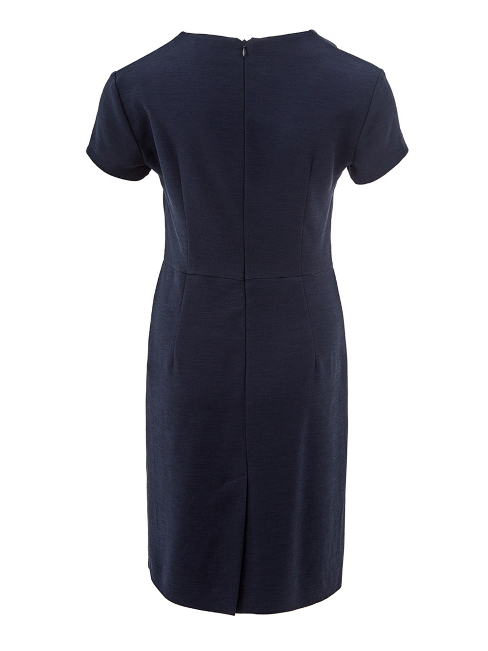 Lardini Blue V-Neck midi lenght Viscose dress