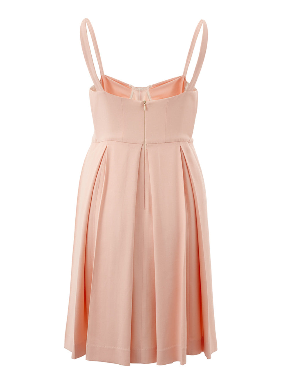 Lardini Pink Bodice Viscose dress