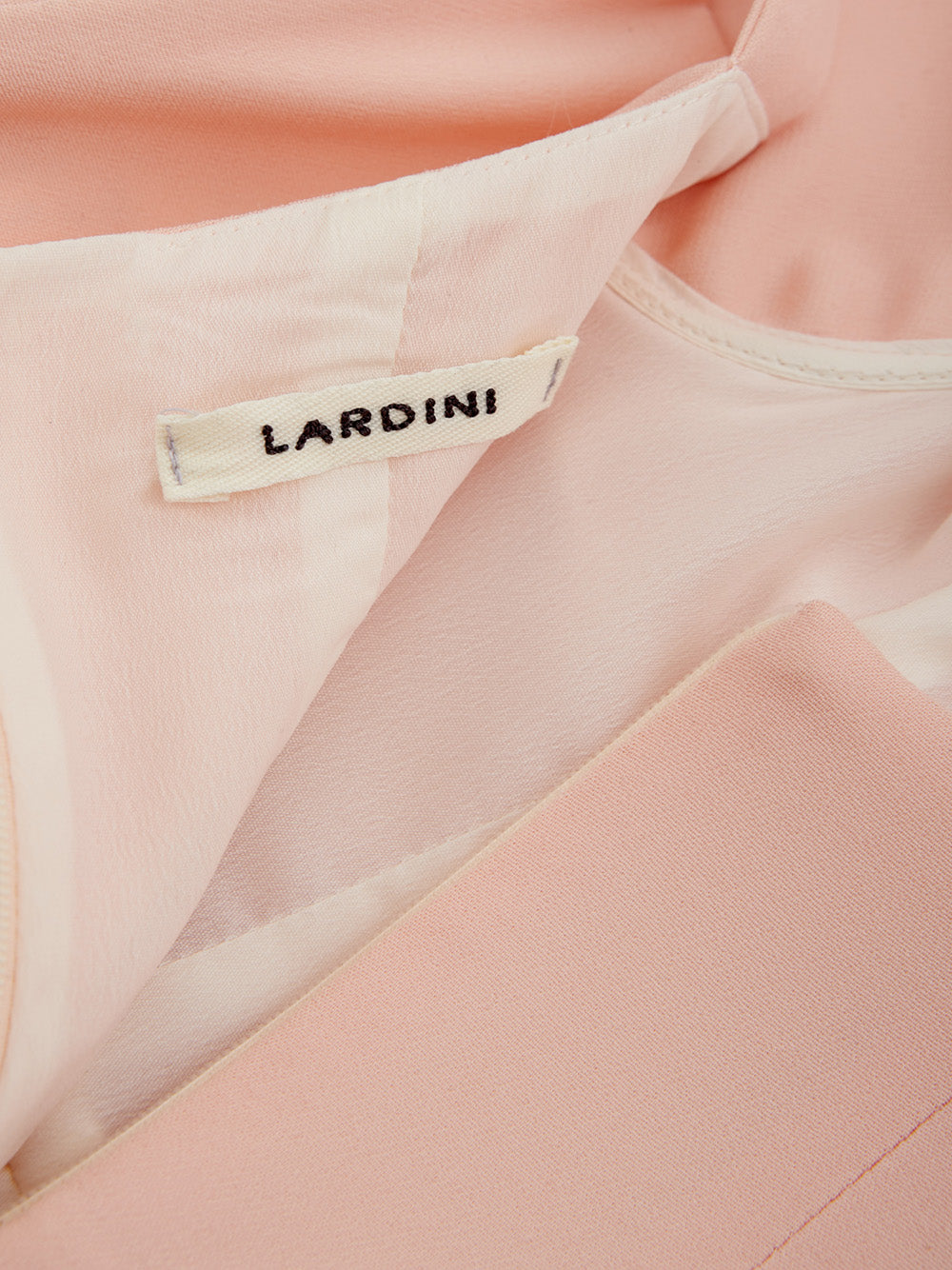 Lardini Pink Bodice Viscose dress