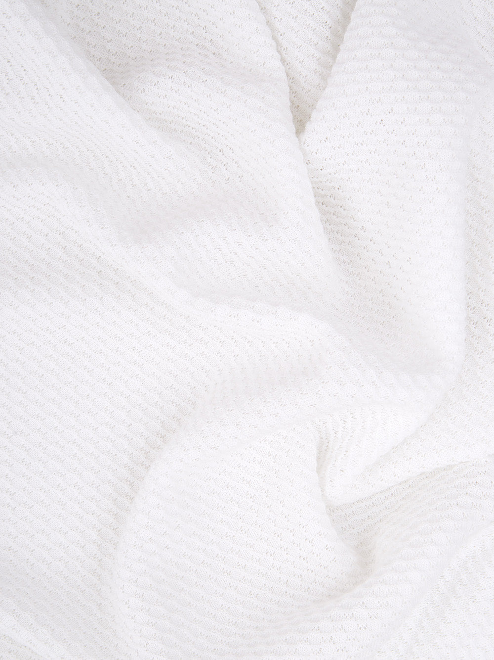 Gran Sasso White Cotton Jumper Knitwear