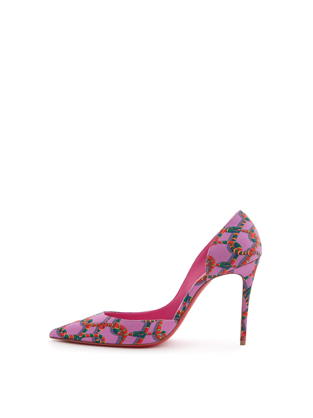 Christian Louboutin Iriza 10 Décolleté in Pink Satin